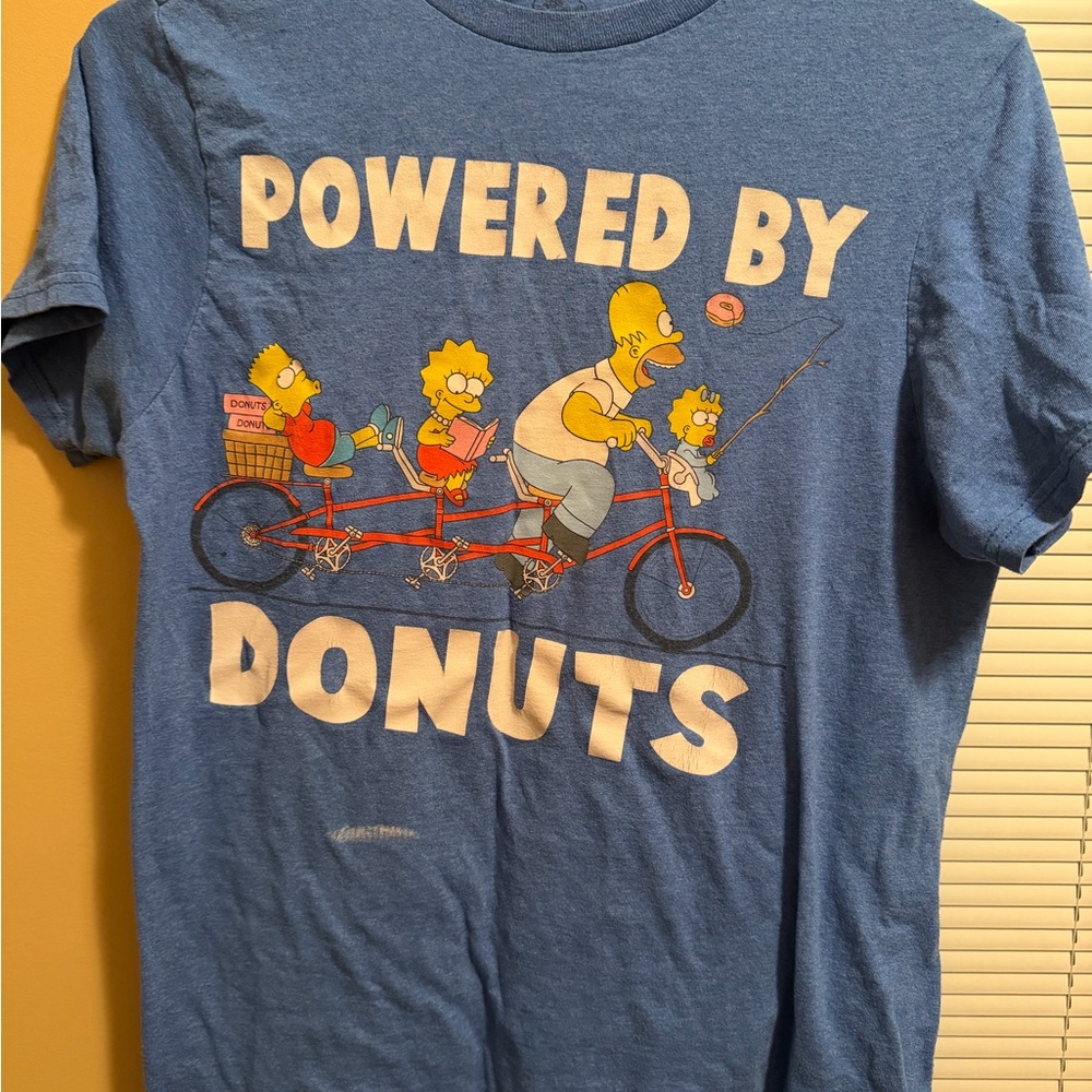 The Simpsons Blue Graphic T-Shirt